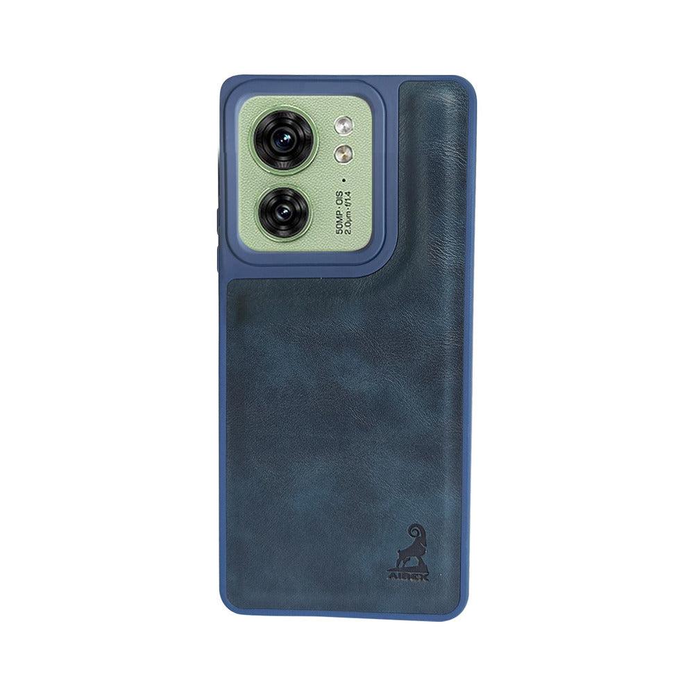 Aibex Shield Back Cover For Motorola Edge 40 | Vegan Leather - Aibex